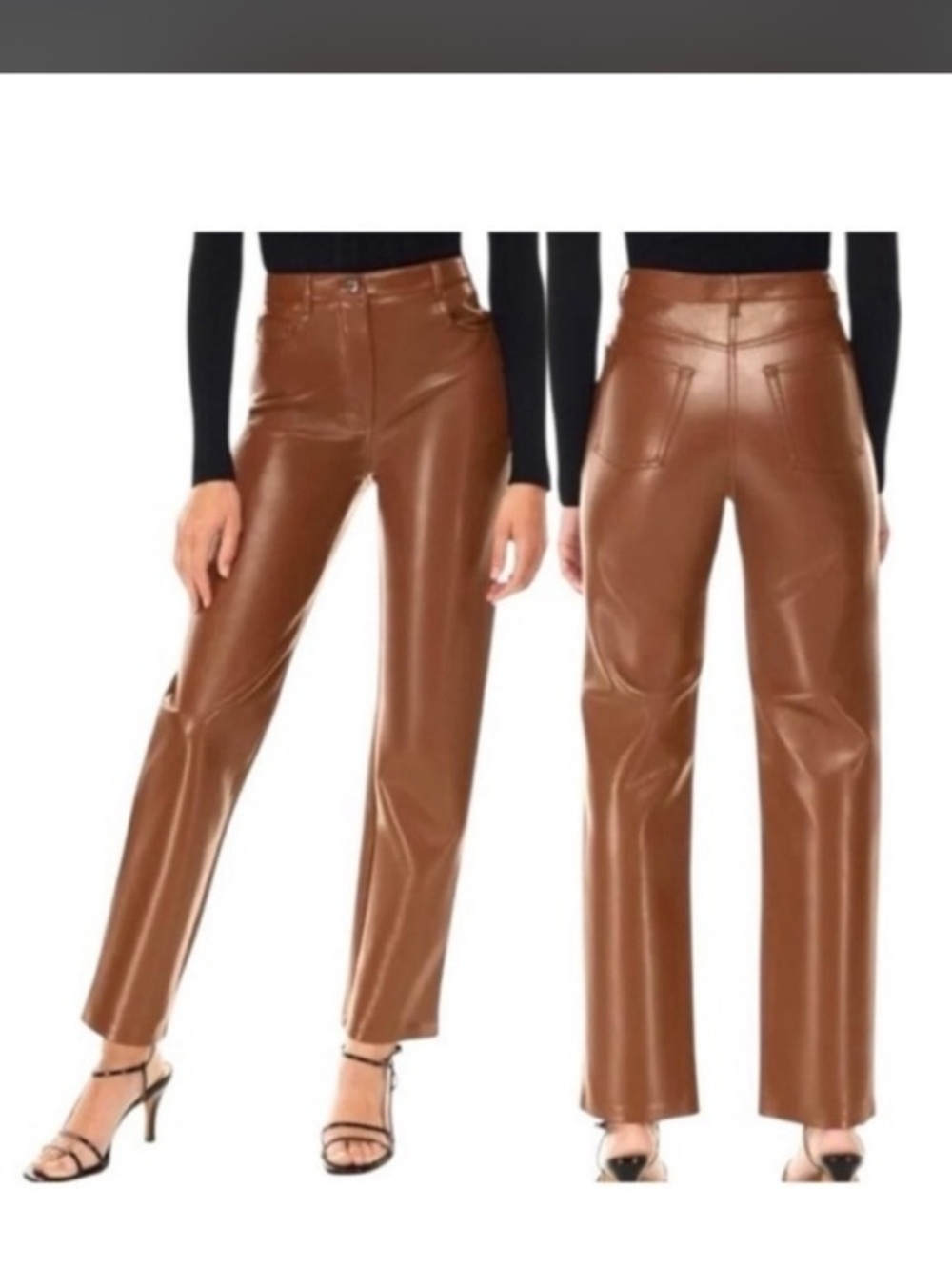 Aritzia Wilfred Melina Vegan Leather Pants